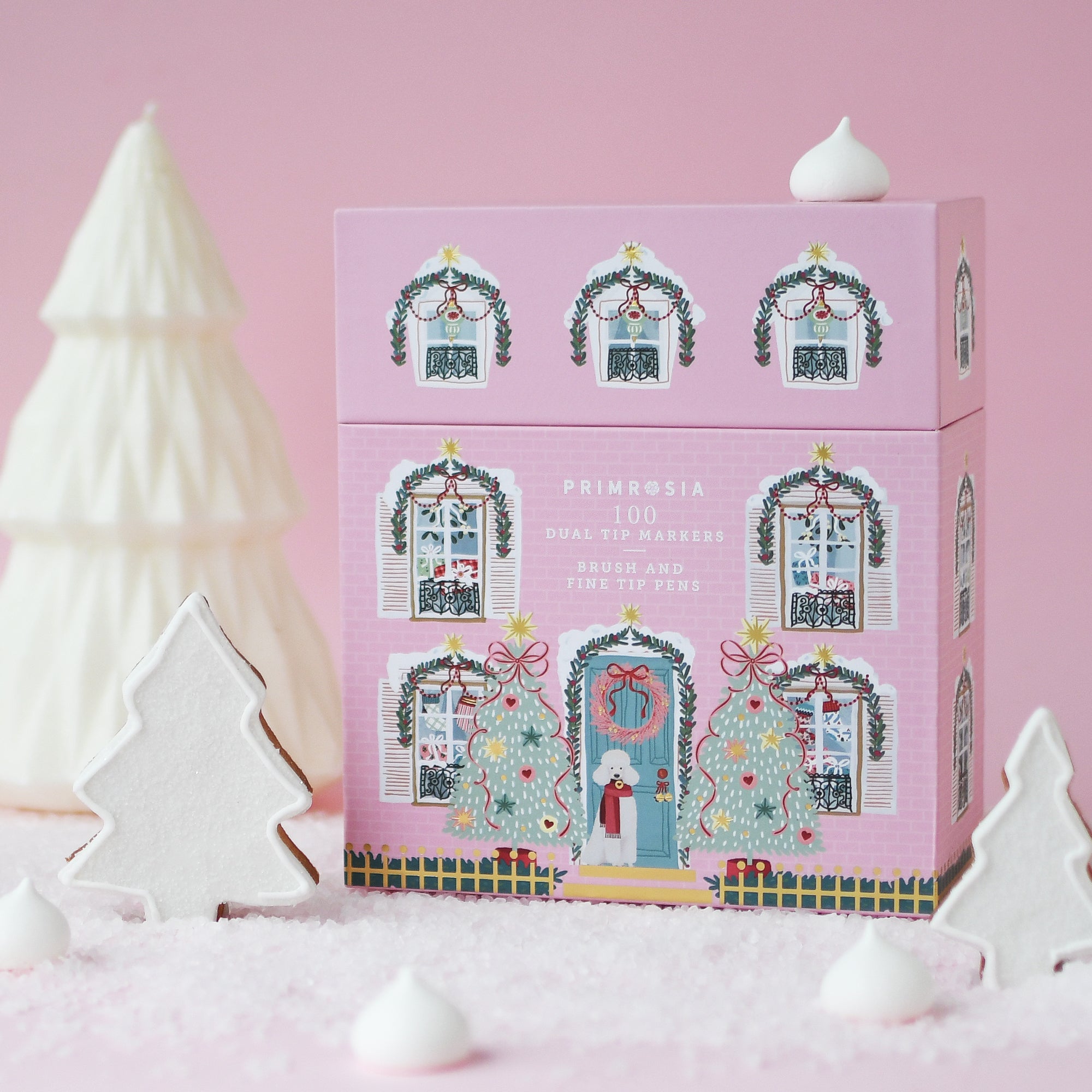 'Christmas At Home' Dual Tip Markers