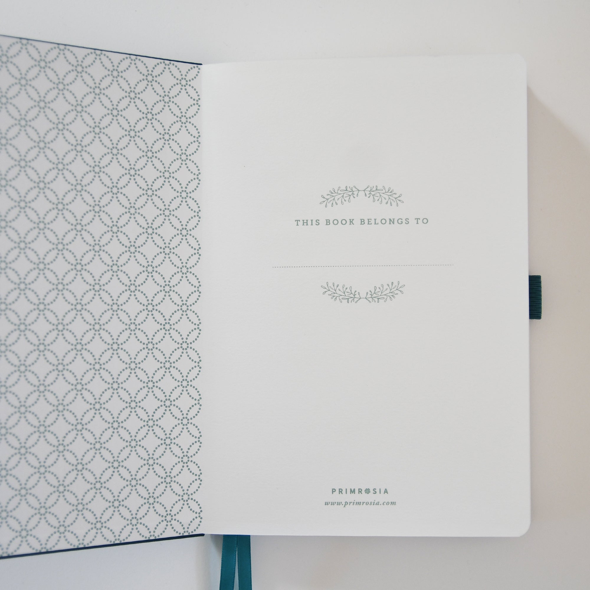 Jungle Green  – Watercolor Dot Grid A5