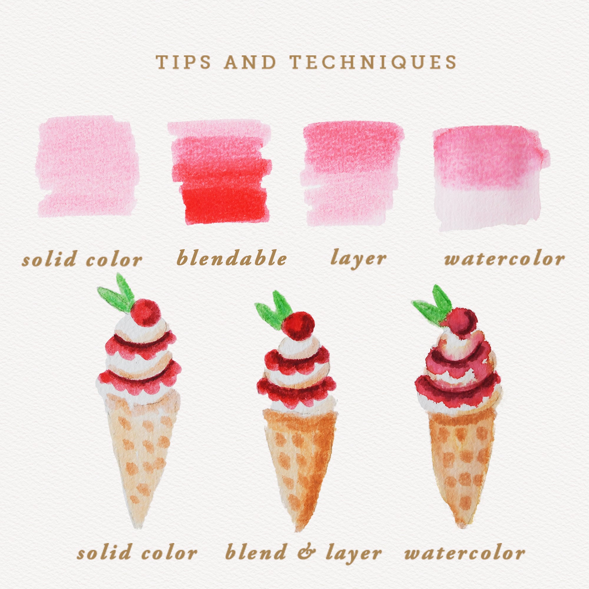 'Patisserie' Dual Tip Markers and Sticker Sheets