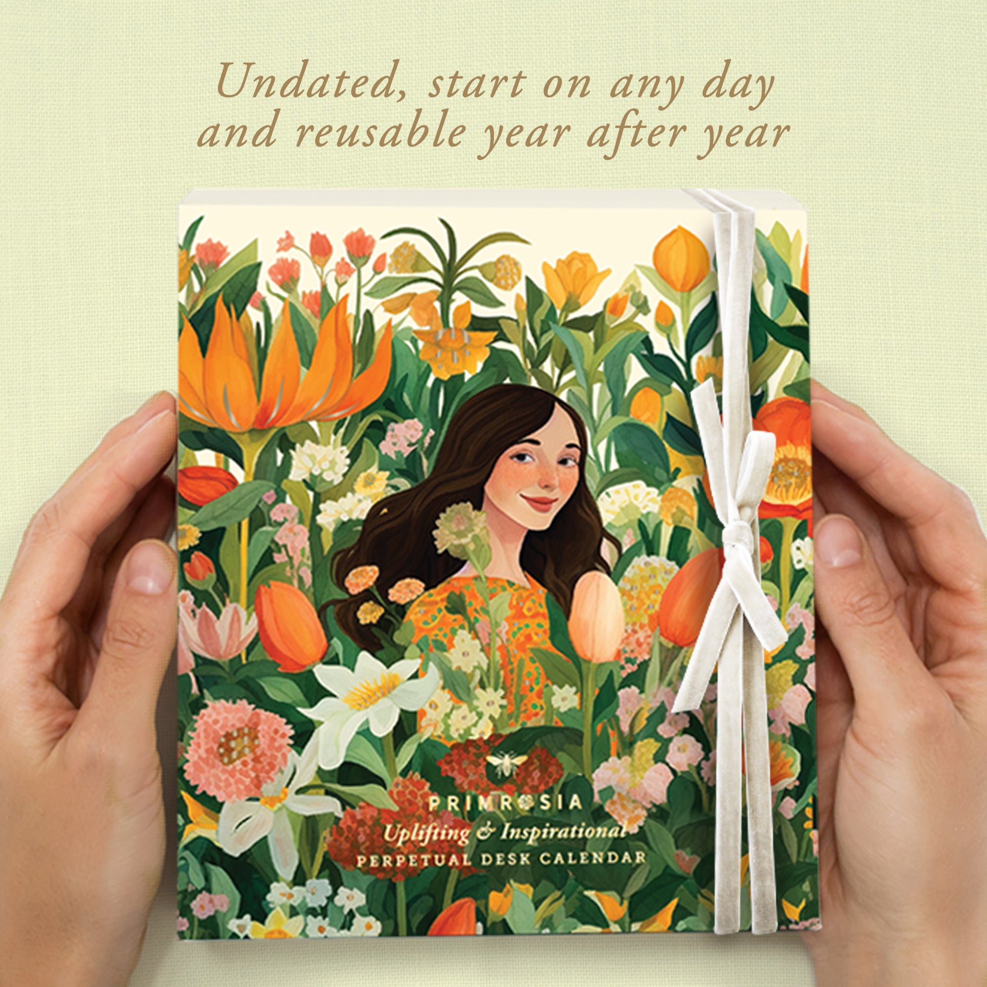 Perpetual Inspiring Desk Calendar