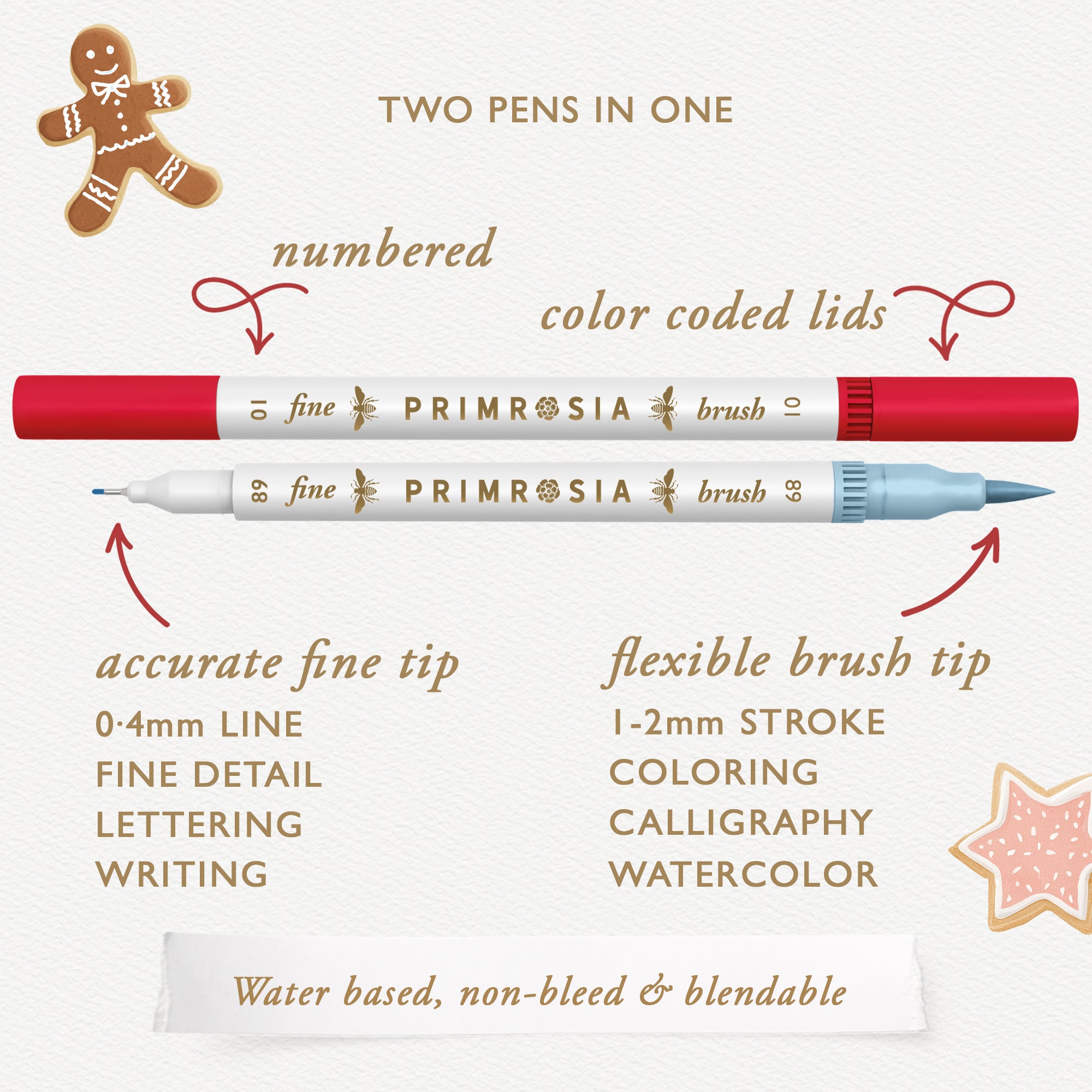 'Sugar Cookies' Dual Tip Markers