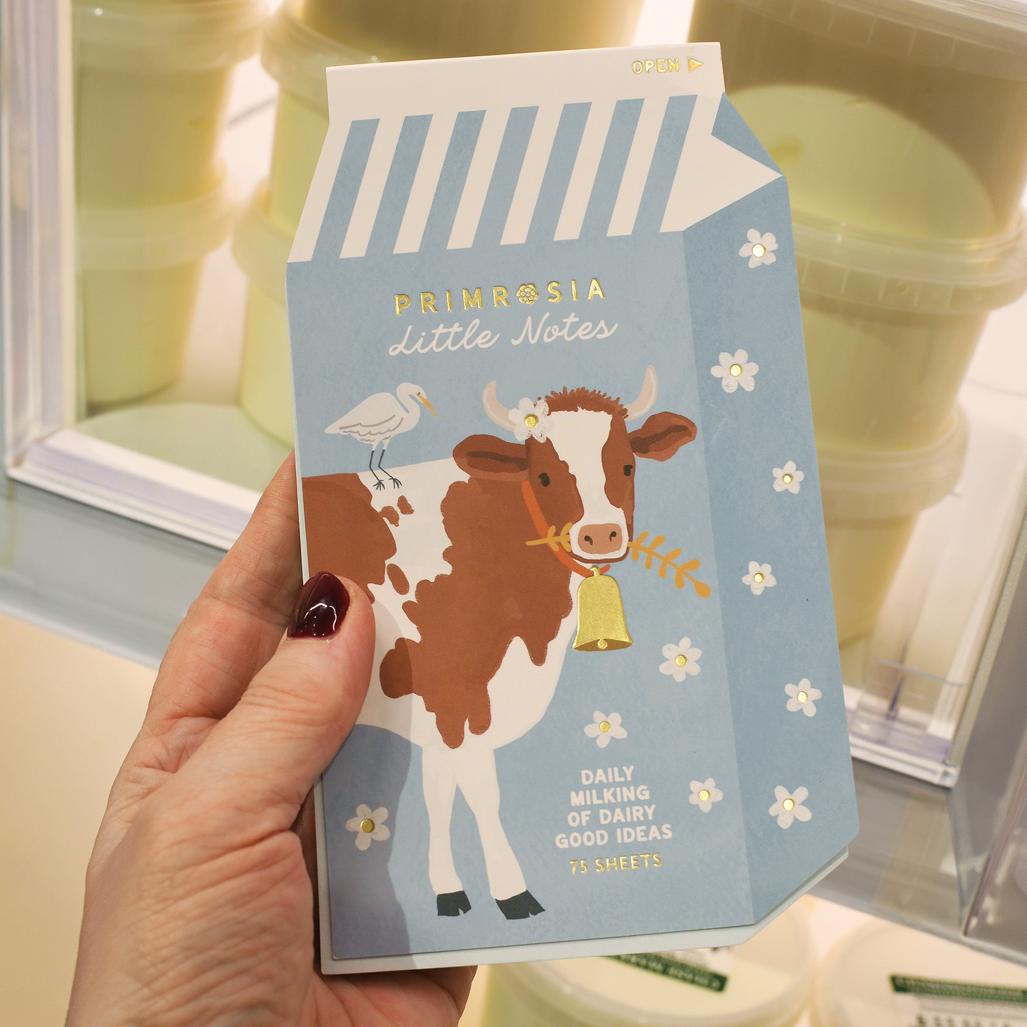 'Daily Milking' Notepad
