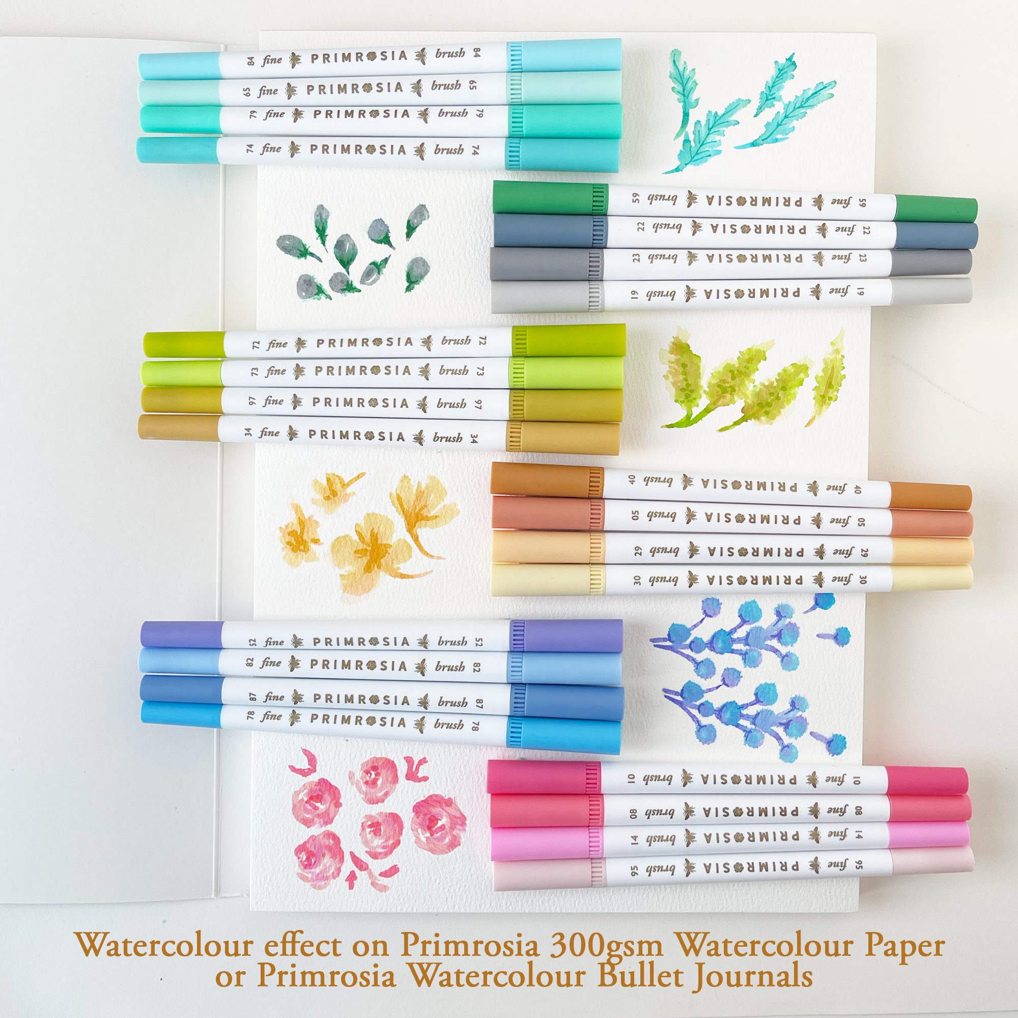 Pastel Dual Tip Markers
